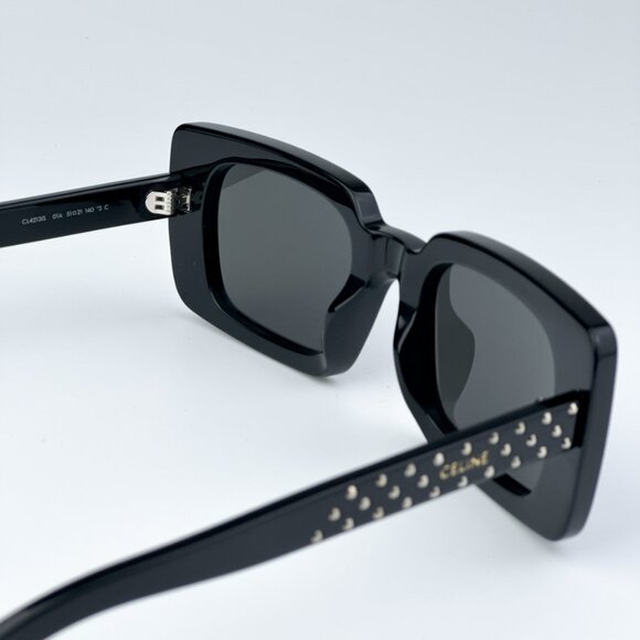 Celine CL4213IS 01A ANIMATION XMAS BRAND NEW Sunglasses Black Grey Women - Picture 9 of 10